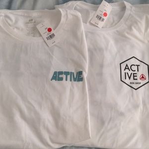 2 Active Ride shop Tees